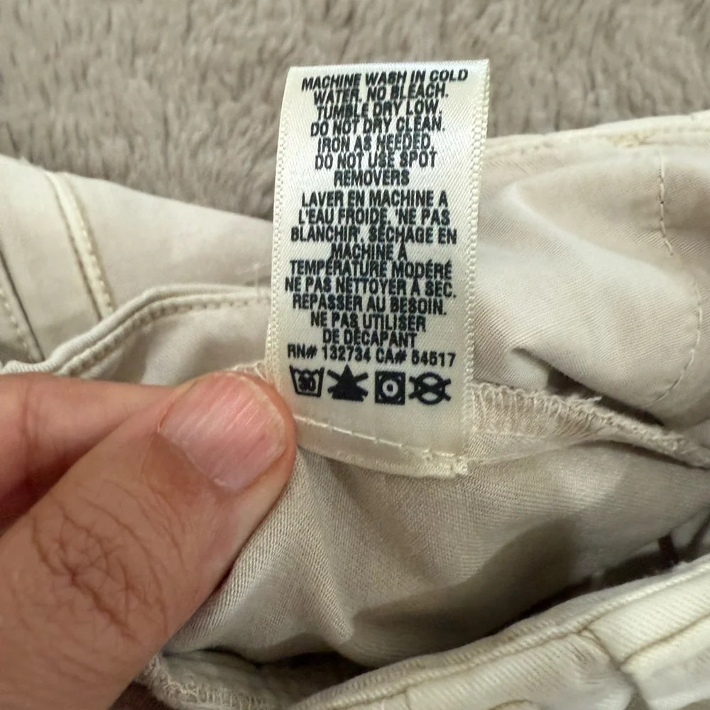 NWOT‎ C&S by cloth & Stone Pants Men’s Size S Straight Minimalist Beige Tencel